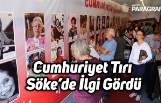 Cumhuriyet Tırı Söke’de İlgi Gördü