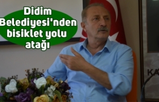 Didim Belediyesi'nden bisiklet yolu atağı