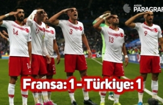 Fransa: 1 - Türkiye: 1