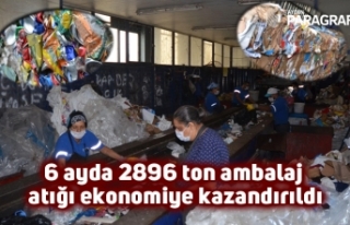 Kuşadası'nda 6 ayda 2896 ton ambalaj atığı...