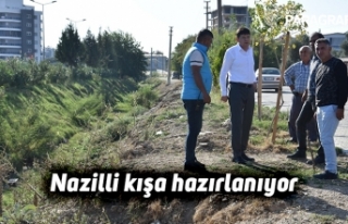 Nazilli kışa hazırlanıyor