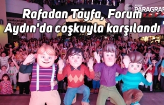 Rafadan Tayfa, Forum Aydın'da coşkuyla karşılandı