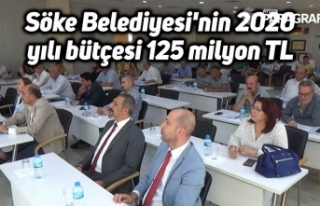 Söke Belediyesi'nin 2020 yılı bütçesi 125...