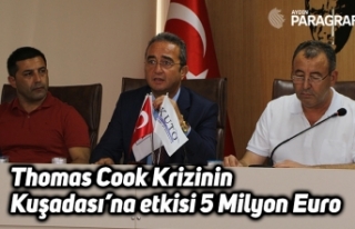 Thomas Cook Krizinin Kuşadası’na etkisi 5 Milyon...