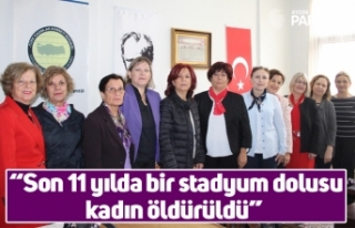 Habibe Gürer; “Son 11 yılda bir stadyum dolusu...