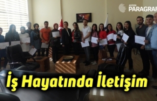 İş Hayatında İletişim kursu tamamlandı