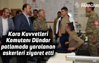 Kara Kuvvetleri Komutanı Dündar patlamada yaralanan...