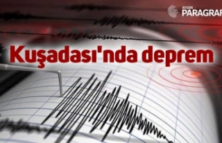 Kuşadası'nda deprem