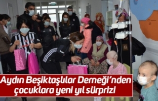 Aydın Beşiktaşlılar Derneği’nden çocuklara...