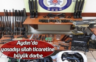 Aydın’da yasadışı silah ticaretine büyük darbe
