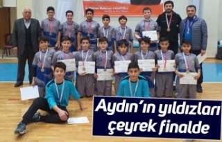 Aydın’ın yıldızları çeyrek finalde