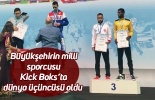 Büyükşehirin milli sporcusu Kick Boks’ta dünya...