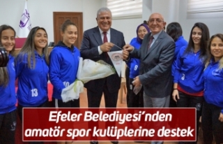 Efeler Belediyesi’nden amatör spor kulüplerine...