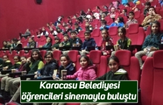 Karacasu Belediyesi öğrencileri sinemayla buluştu