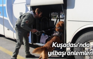 Kuşadası'nda yılbaşı önlemleri