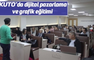 KUTO’da dijital pazarlama ve grafik eğitimi