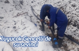 Kuyucak Gencelli’de su sevinci