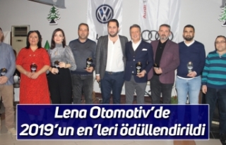 Lena Otomotiv’de 2019’un en’leri ödüllendirildi