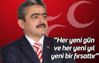 MHP İl Başkanı Alıcık, "Her yeni gün ve...