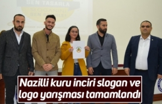 Nazilli kuru inciri slogan ve logo yarışması tamamlandı
