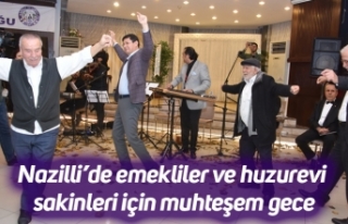 Nazilli’de emekliler ve huzurevi sakinleri için...