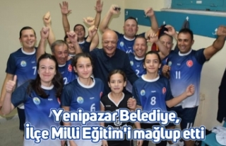 Yenipazar Belediye, İlçe Milli Eğitim'i mağlup...