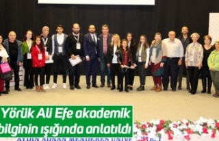 Yörük Ali Efe akademik bilginin ışığında anlatıldı