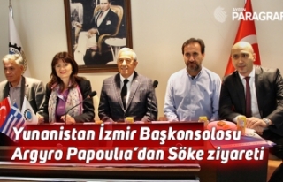 Yunanistan İzmir Başkonsolosu Argyro Papoulıa’dan...