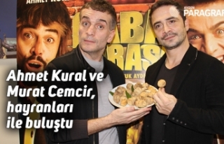 Ahmet Kural ve Murat Cemcir, hayranları ile buluştu