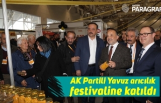 AK Partili Yavuz arıcılık festivaline katıldı