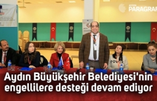 Aydın Büyükşehir Belediyesi'nin engellilere...