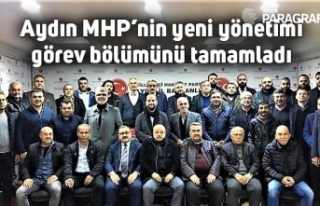 Aydın MHP’nin yeni yönetimi görev bölümünü...