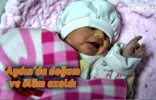Aydın’da doğum ve ölüm azaldı