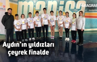 Aydın’ın yıldızları çeyrek finalde