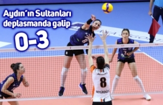 Aydın’ın Sultanları deplasmanda galip
