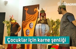 Çocuklar için karne şenliği