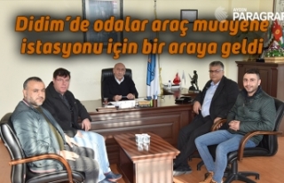 Didim’de odalar araç muayene istasyonu için bir...