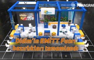 Didim’in EMİTT Fuarı hazırlıkları tamamlandı