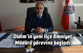 Didim’in yeni İlçe Emniyet Müdürü görevine...