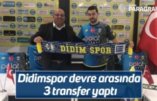 Didimspor devre arasında 3 transfer yaptı