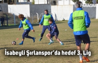 İsabeyli Şırlanspor’da hedef 3. Lig