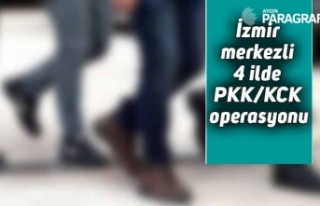İzmir merkezli 4 ilde PKK/KCK operasyonu