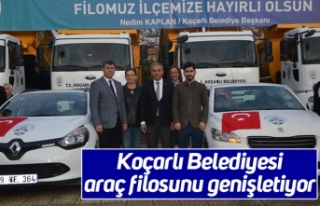 Koçarlı Belediyesi araç filosunu genişletiyor