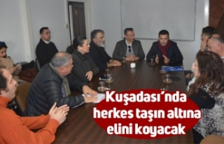 Kuşadası’nda herkes taşın altına elini koyacak