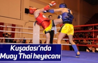 Kuşadası’nda Muay Thai heyecanı