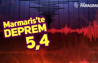 Marmaris'te Deprem 5,4