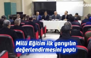 Milli Eğitim ilk yarıyılın değerlendirmesini...