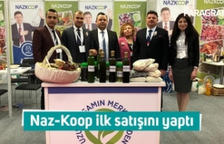 Naz-Koop ilk satışını yaptı