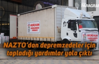 Nazilli Ticaret Odası’nın depremzedeler için...