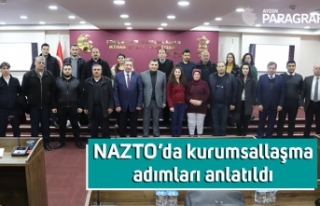 NAZTO’da kurumsallaşma adımları anlatıldı